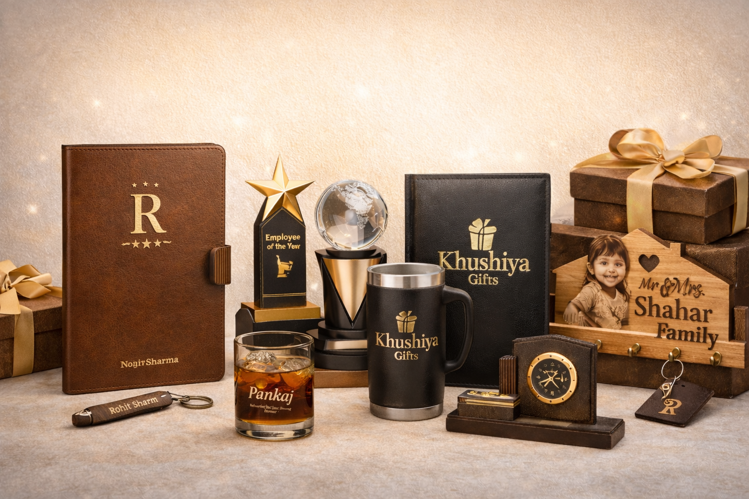 Customized corporate gifts with logo