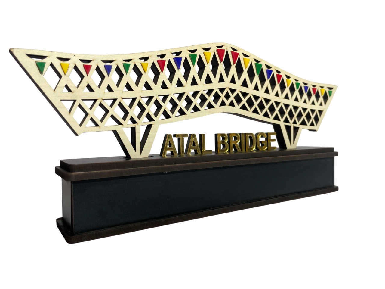 Atal Bridge MDF Decorative Model | Ahmedabad Landmark Art - Image 4