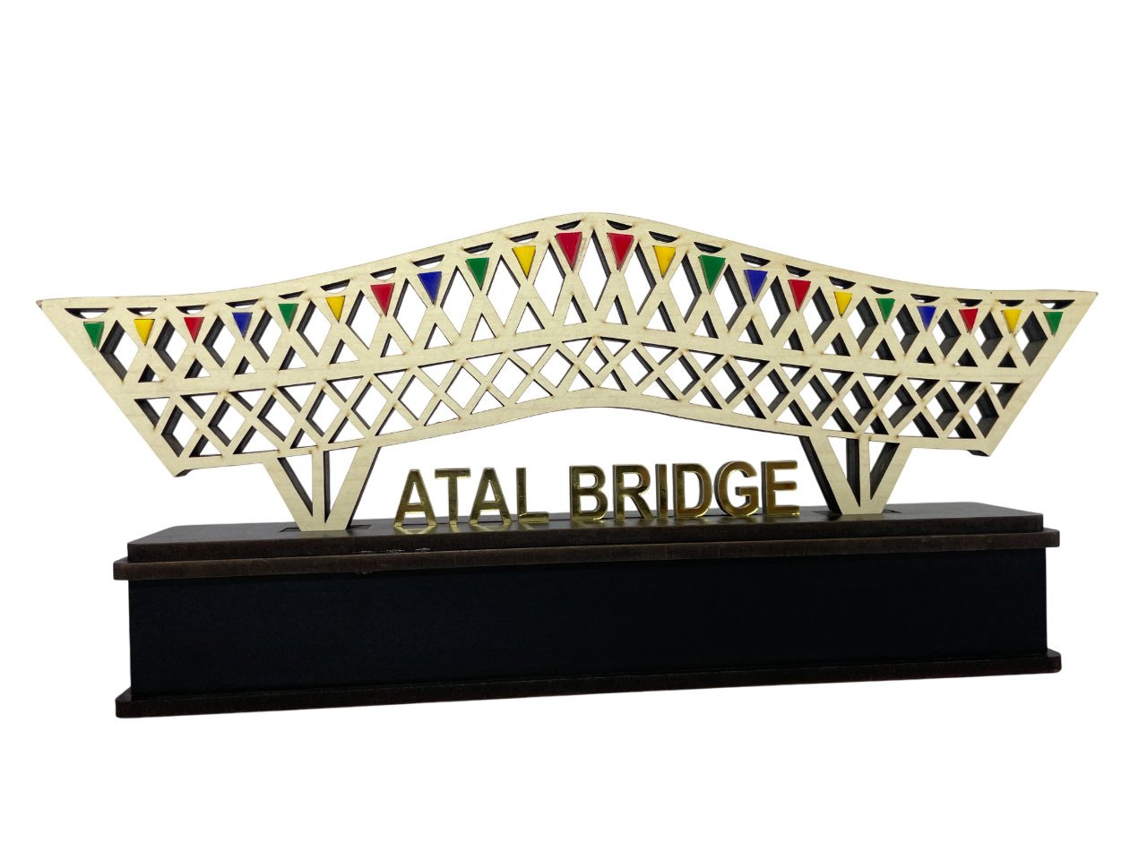 Atal Bridge MDF Decorative Model | Ahmedabad Landmark Art - Image 3