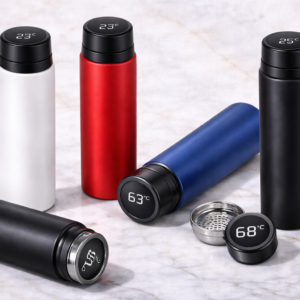 Digital Temperature Stainless Steel Water Bottle – LED Display Vacuum Flask