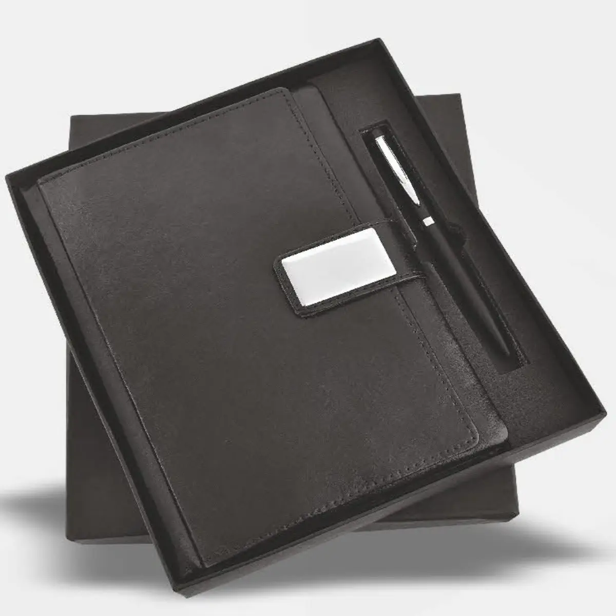Black Mars A5 Diary & Metal Pen Set