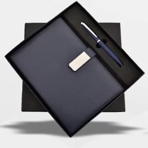 Blue Diary Pen Combo A5 Set