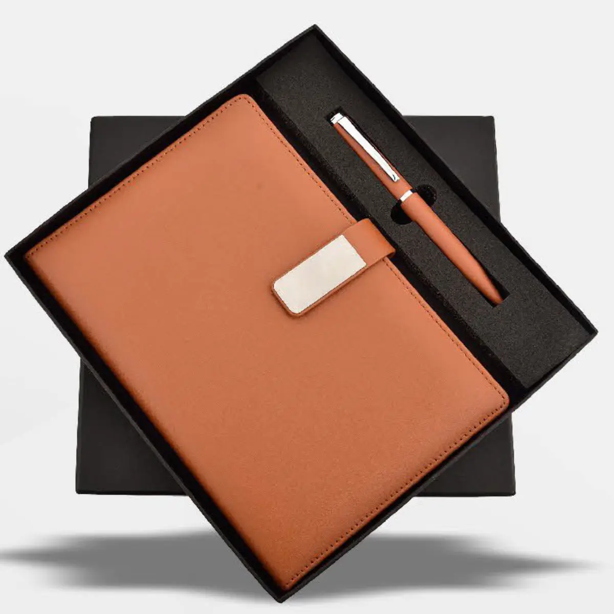 Tan Diary Pen Combo A5 Set