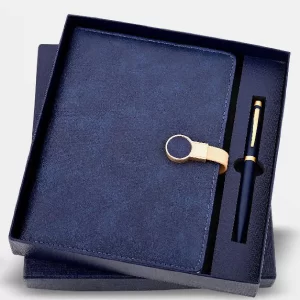 Blue Royale A5 Diary & Metal Pen Set